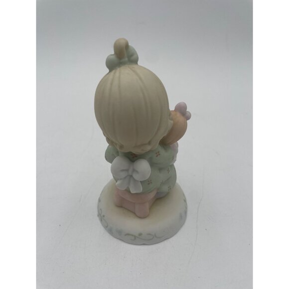 Precious Moments Growing In Grace Age 4 Figurine 1994 By Enesco Porcelain Collec - Picture 3 of 6